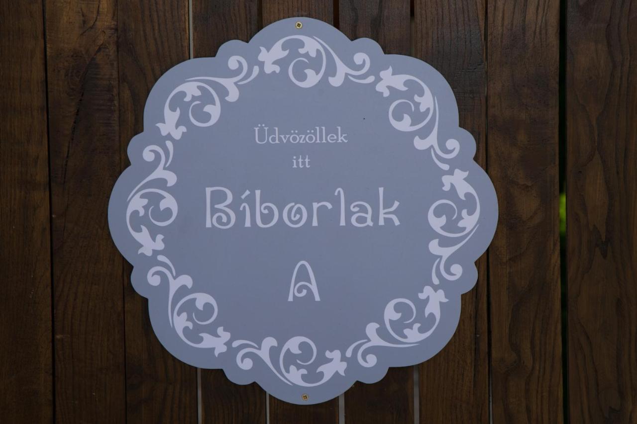 Biborlak Apartment Villány Exterior foto